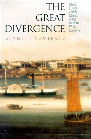 《大分流》Princeton University Press 2001 年平装英文版封面